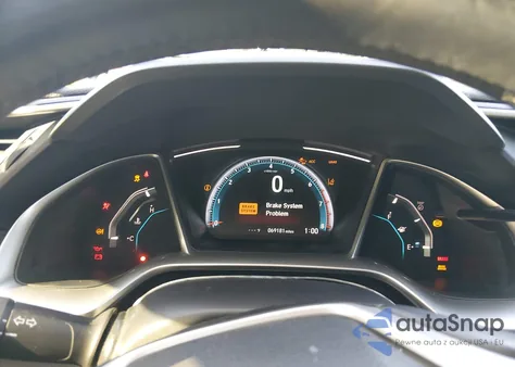 2019 Honda Civic Ex from USA, damaged, VIN JHMFC1F30KX002445